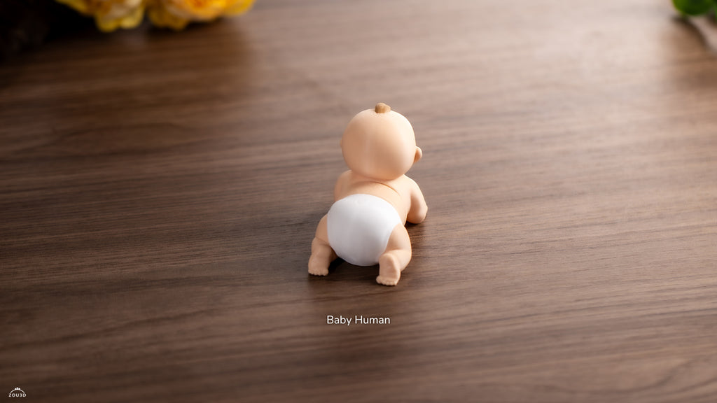 Crawling Baby Pocket Figure – 3D Printed Collectible