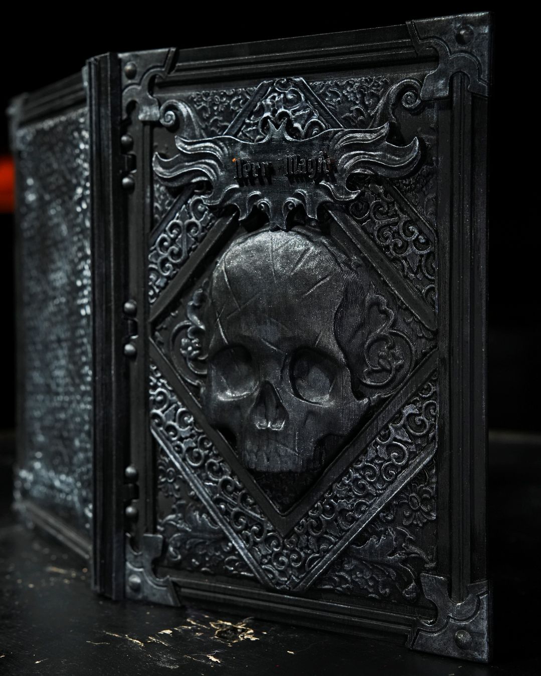 Custom Dark Notebook Cover - view 4