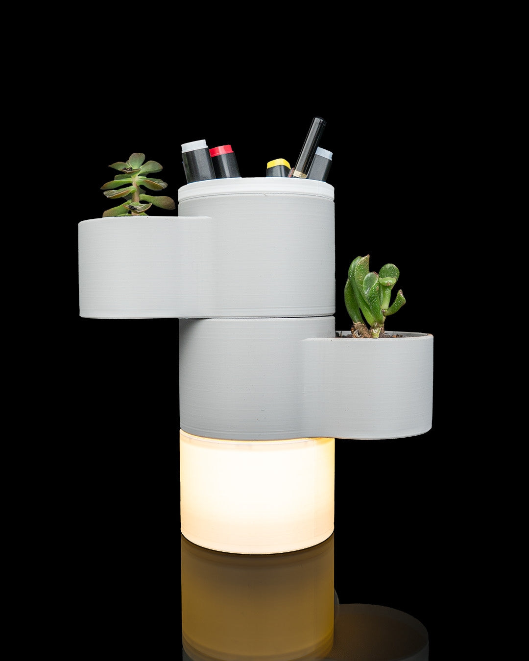 Living Stack - Table Lamp & Organizer - view 2