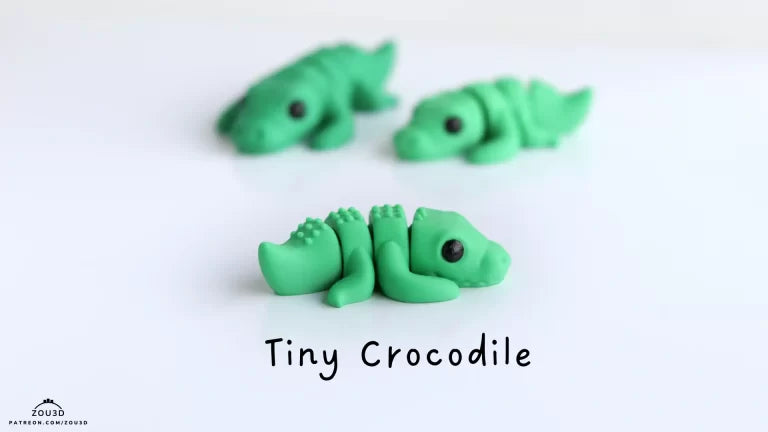 Tiny Baby Crocodile