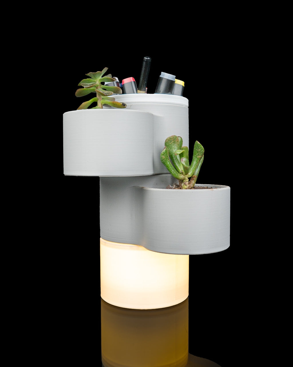 Living Stack - Table Lamp & Organizer - view 4