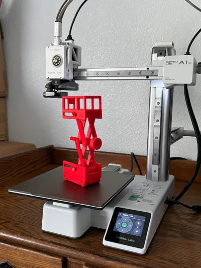 Working Scissor Lift Model