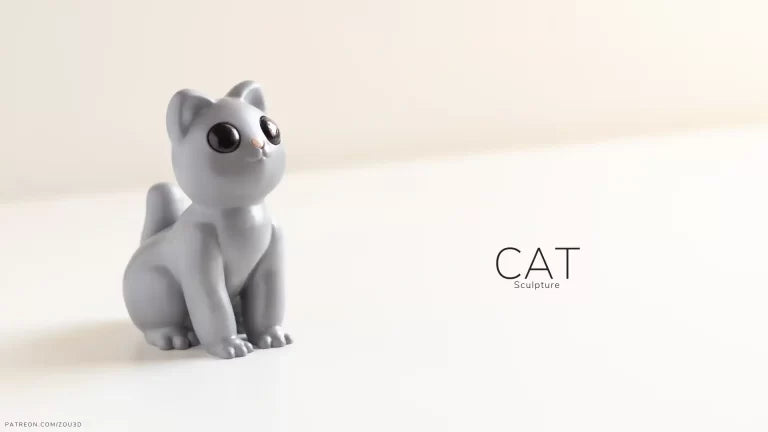Cat Sculpture