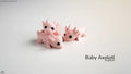 Baby Axolotl Sculpture