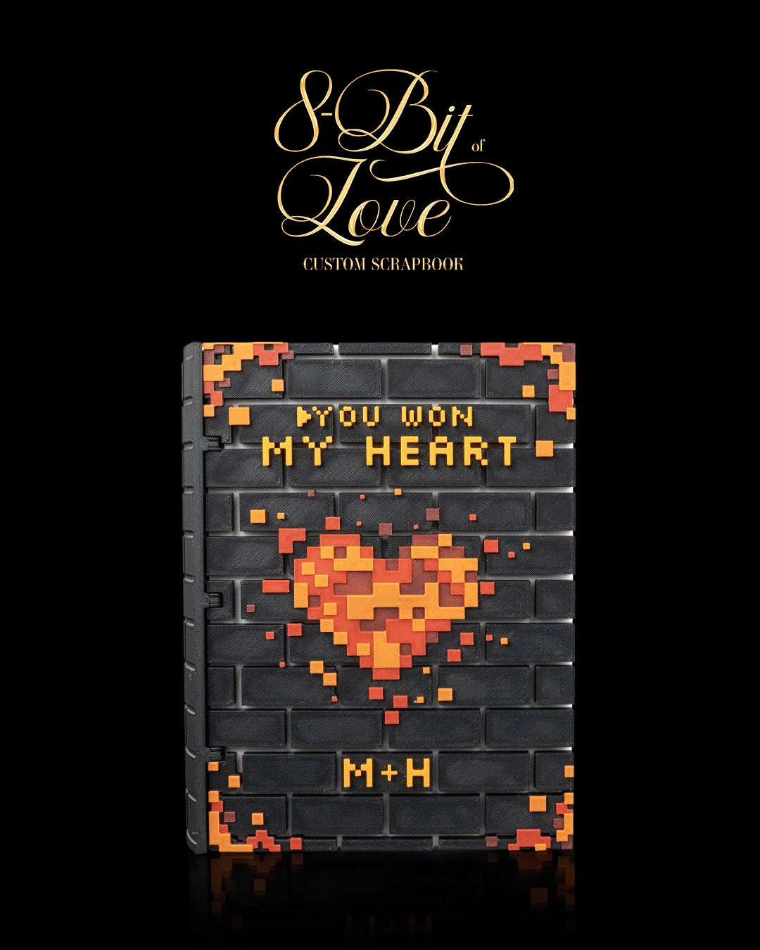 8-Bit of Love Custom Scrapbook