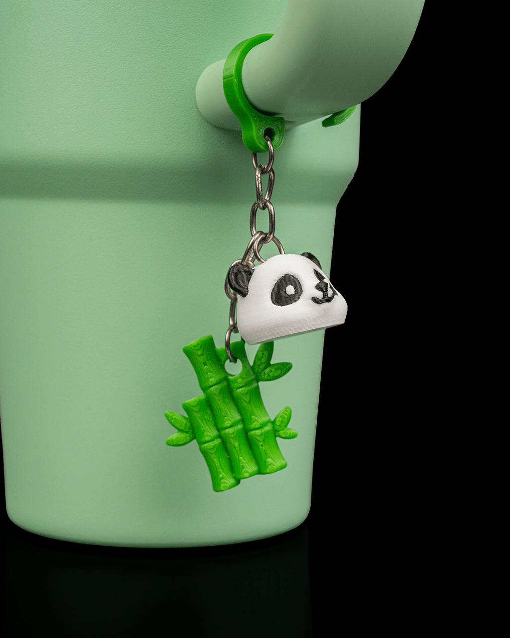 Bamboo Break - Straw Topper & Charm - view 3