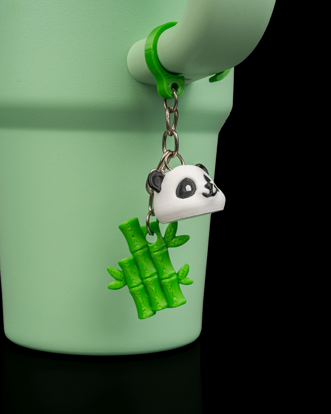 Bamboo Break - Straw Topper & Charm - view 3