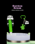 Bamboo Break - Straw Topper & Charm