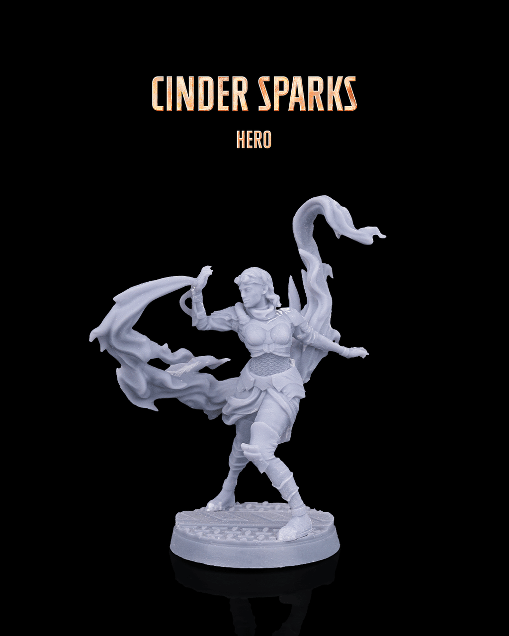 Cinder Sparks - Hero