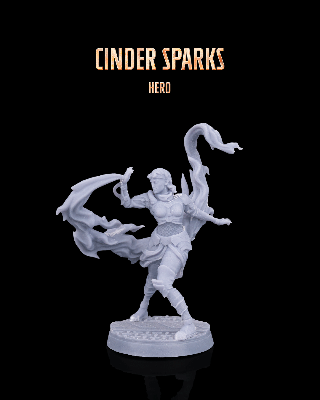 Cinder Sparks - Hero