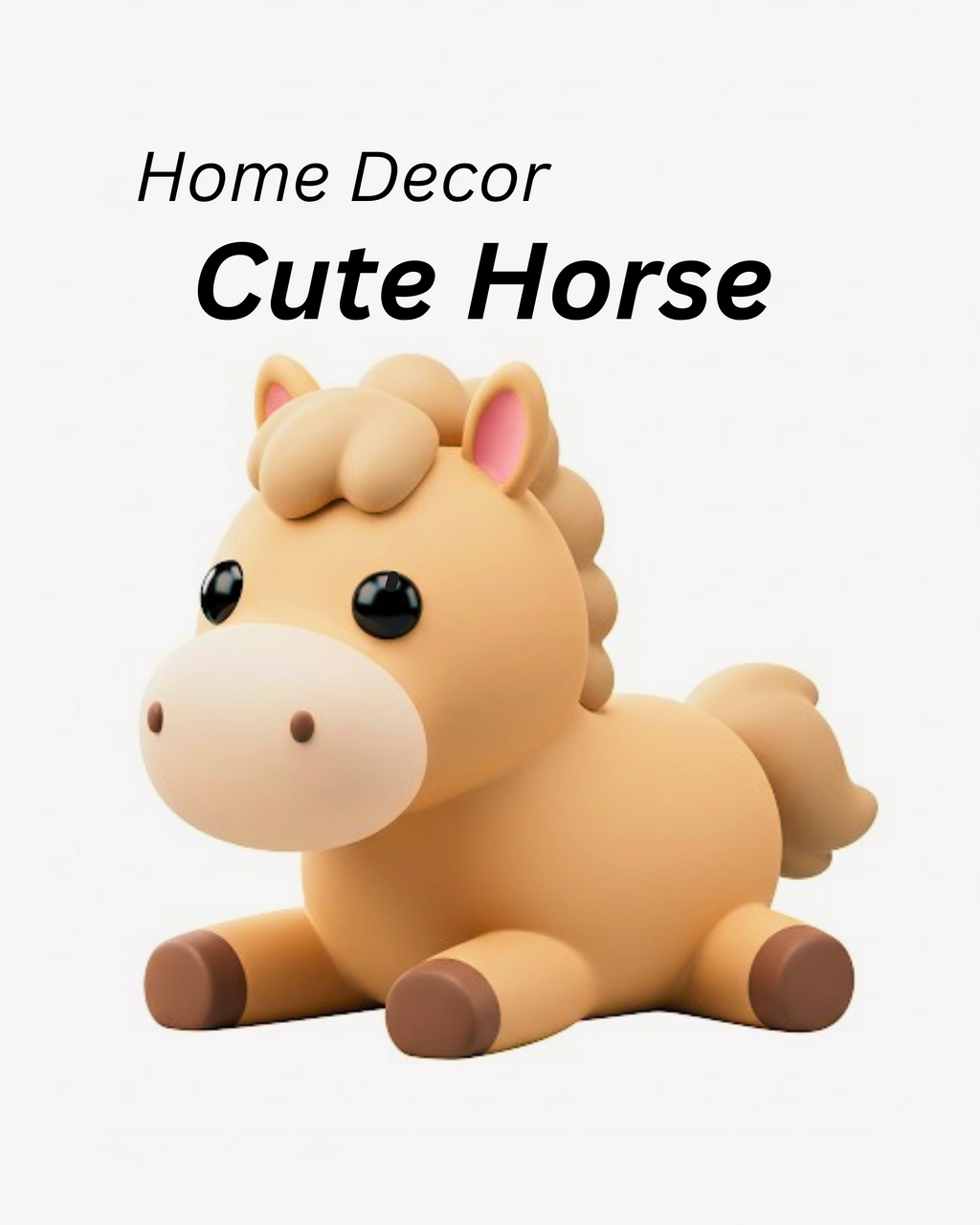 Cute Horse 3D printed product