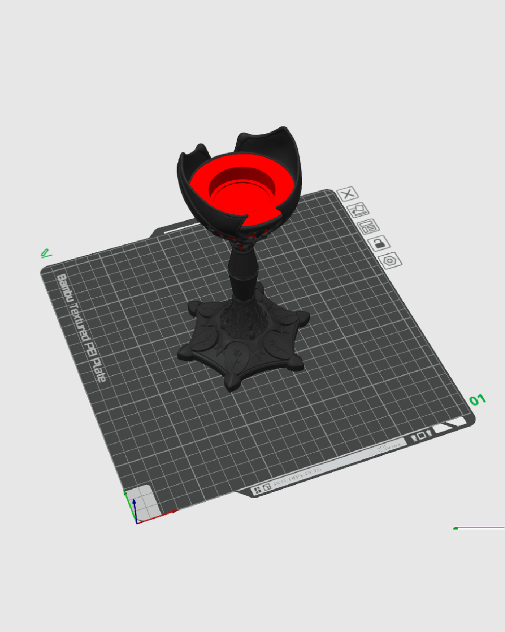 Dark Chalice - Candle Holder - view 11