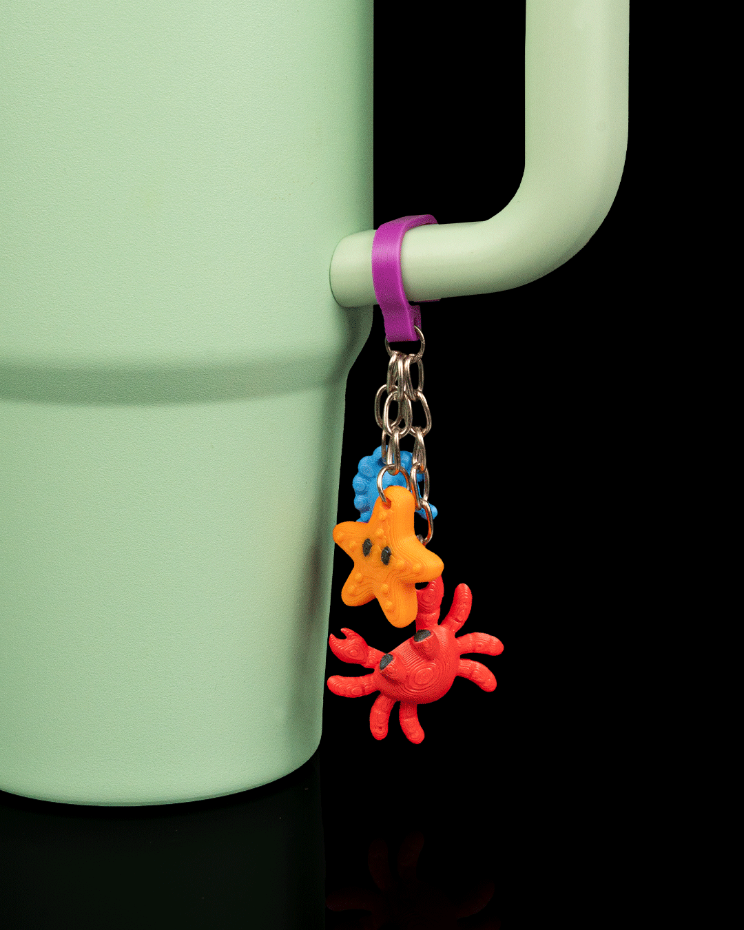 Deep Sips - Straw Topper & Charm - view 4