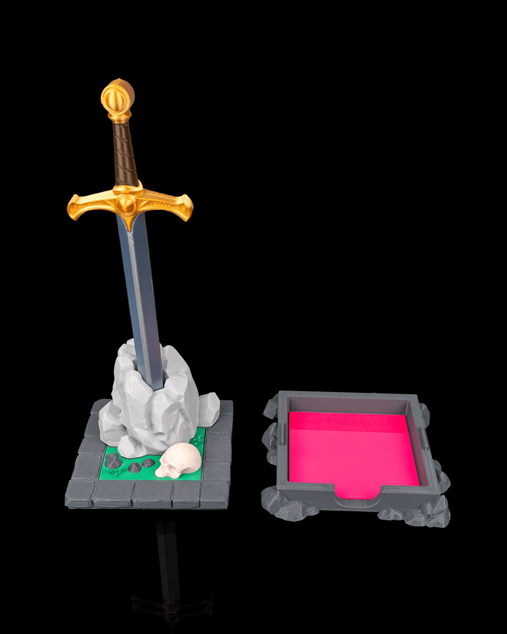 Deskalibur - Pen & Sticky Notes Holder - view 3