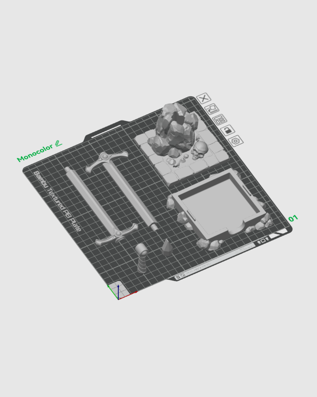 Deskalibur - Pen & Sticky Notes Holder - view 11