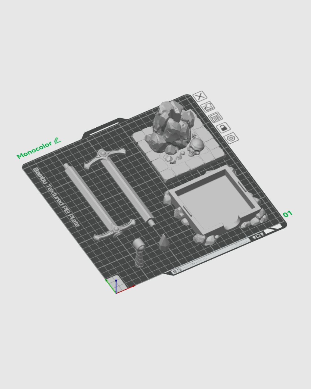 Deskalibur - Pen & Sticky Notes Holder - view 11