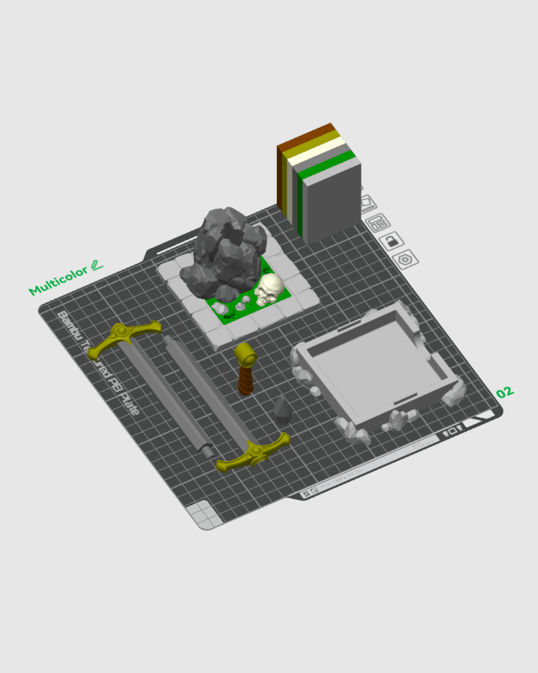 Deskalibur - Pen & Sticky Notes Holder - view 10