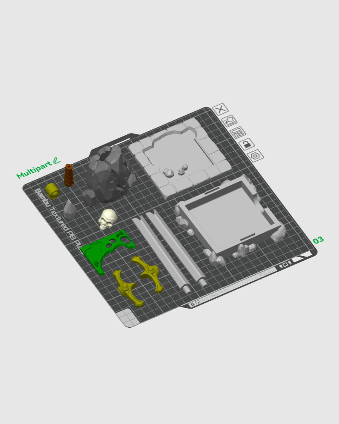 Deskalibur - Pen & Sticky Notes Holder - view 12