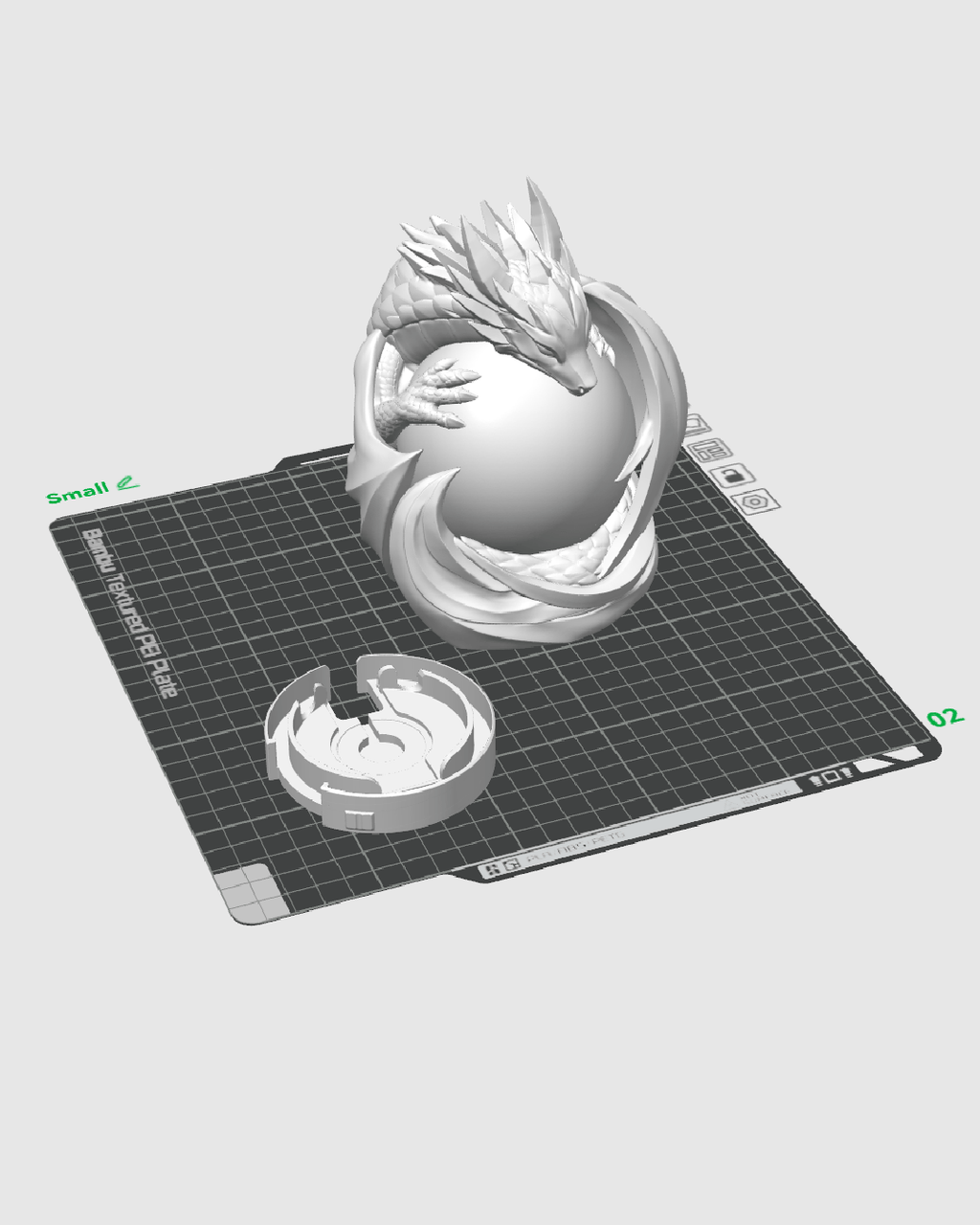 Dragon Sphere - Table Lamp - view 12