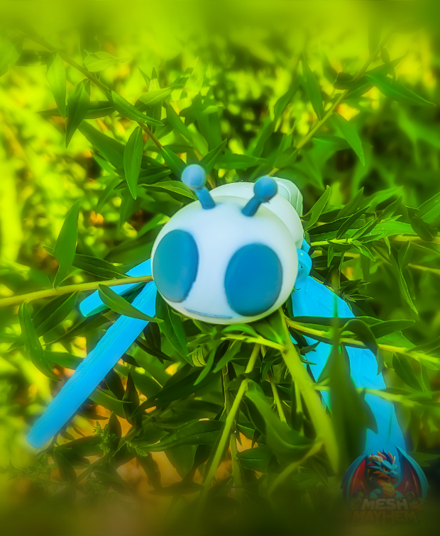 Cute Articulated Dragonfly