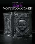 Custom Dark Notebook Cover