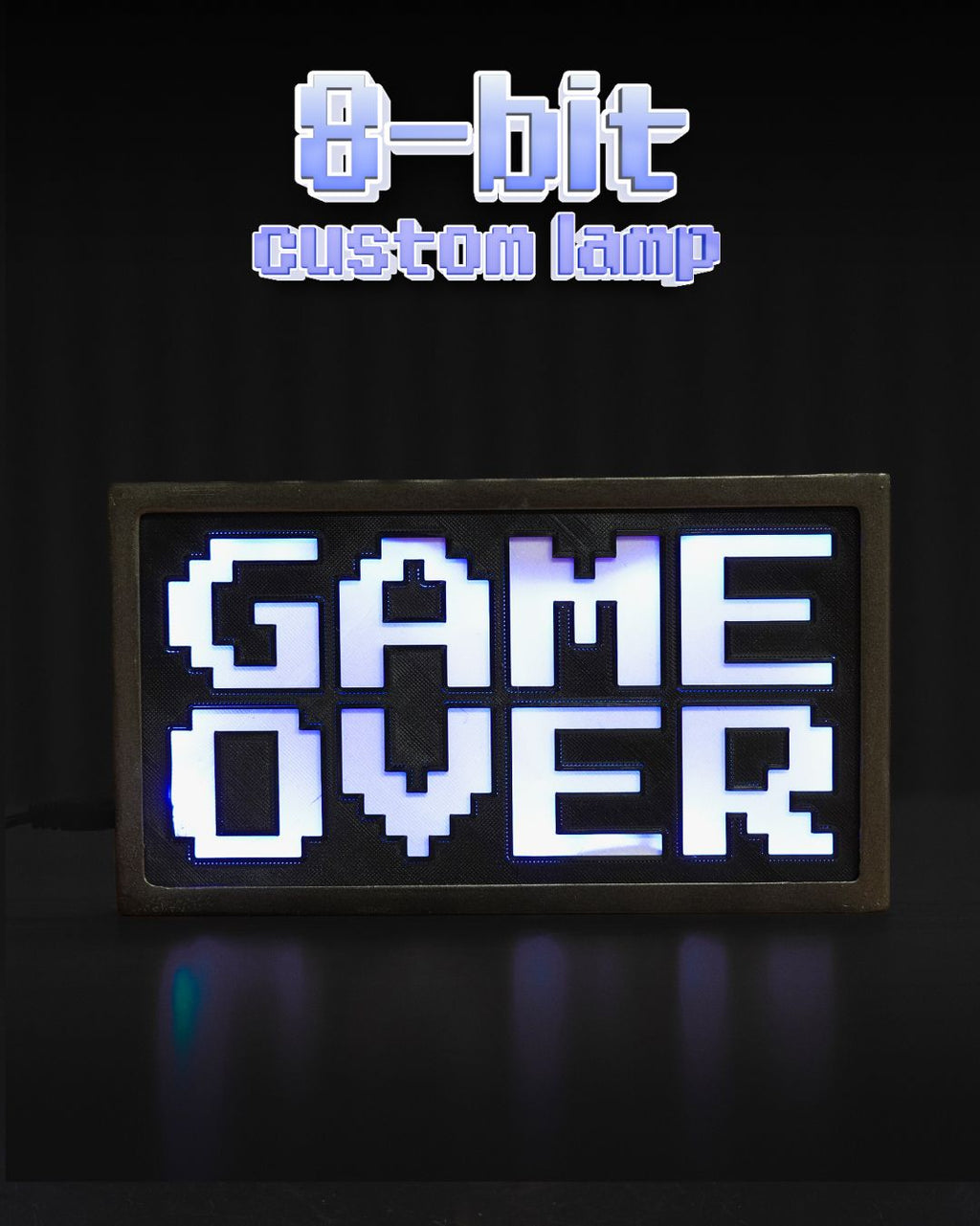8-Bit Customizable Lamp