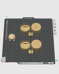 Grumpy Dumplin' Clicker – 3D Printed Desk Toy