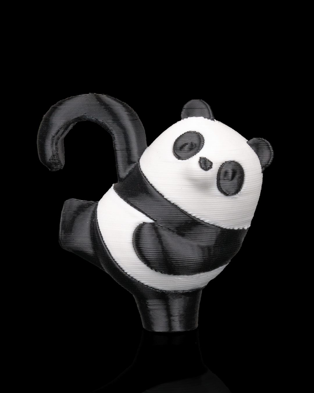 Hanging Panda - view 2