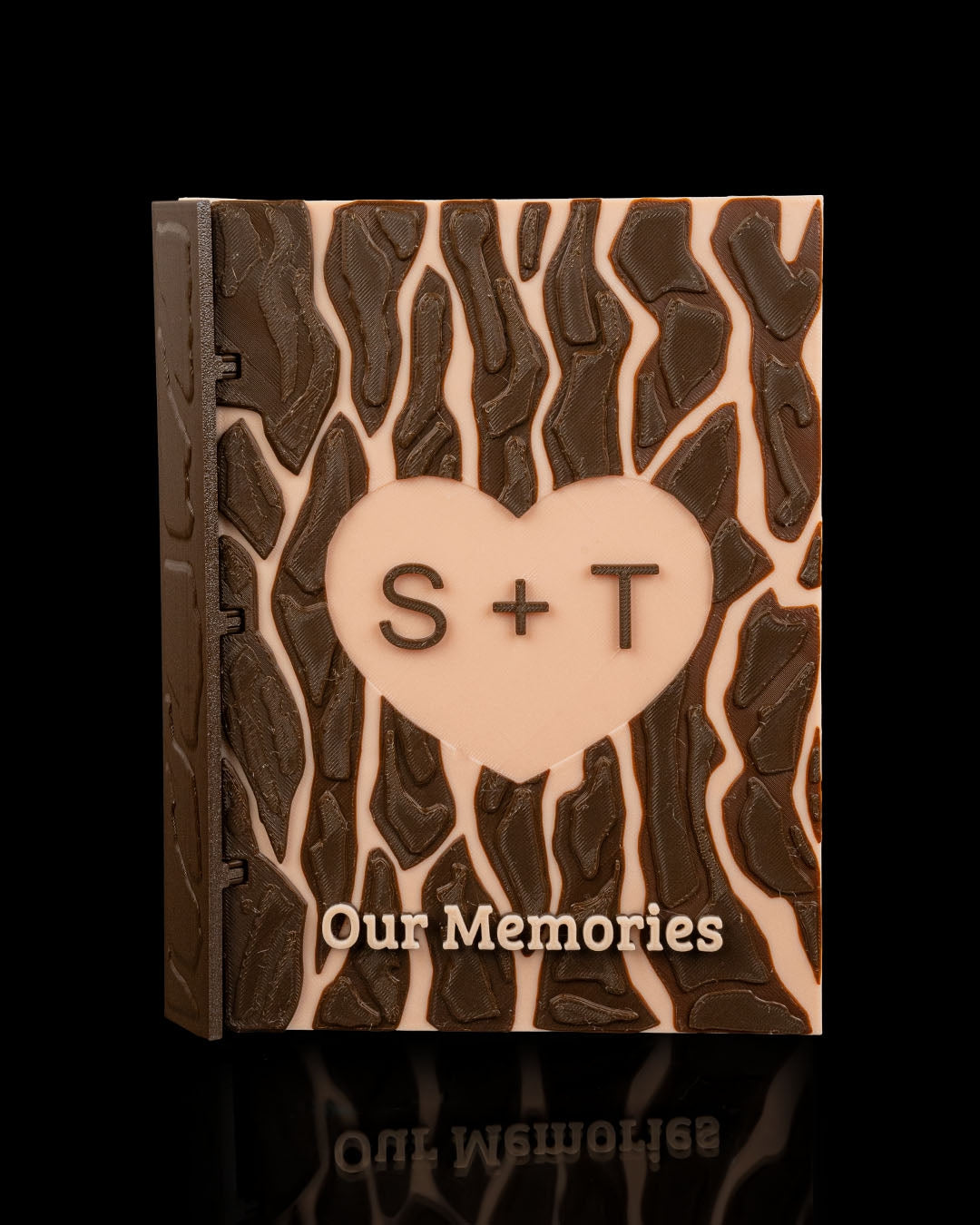 Heart Carving Custom Scrapbook - view 2