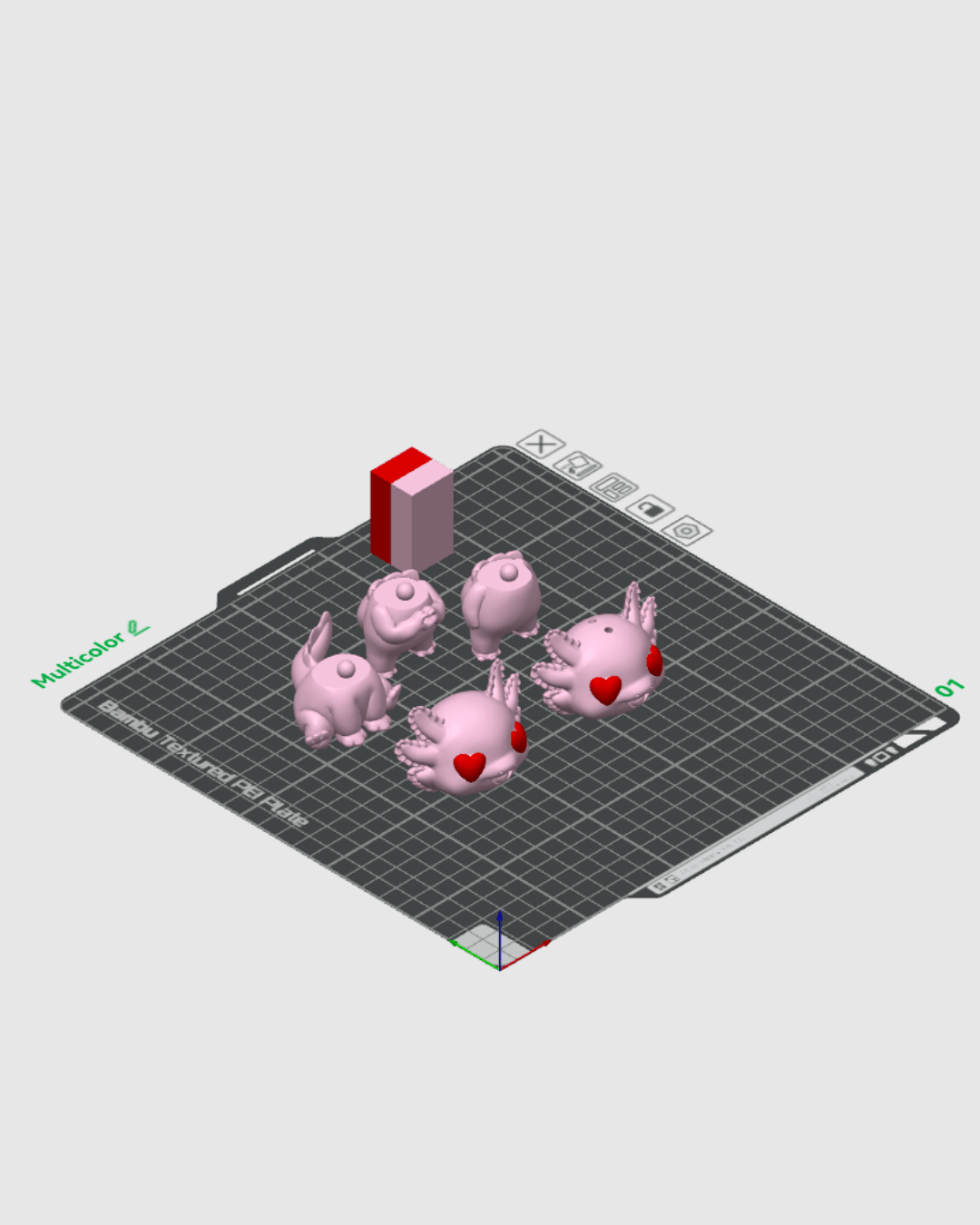 Heartfelt Axolotl - view 13