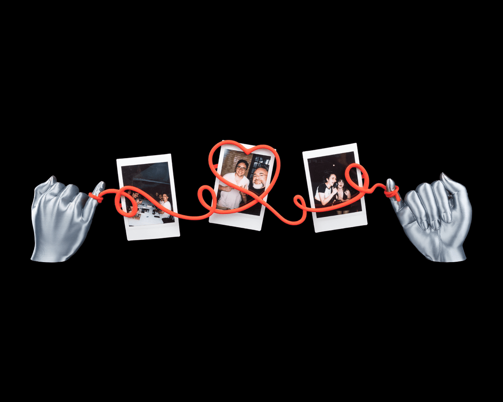 Heartstring Photo String - view 2