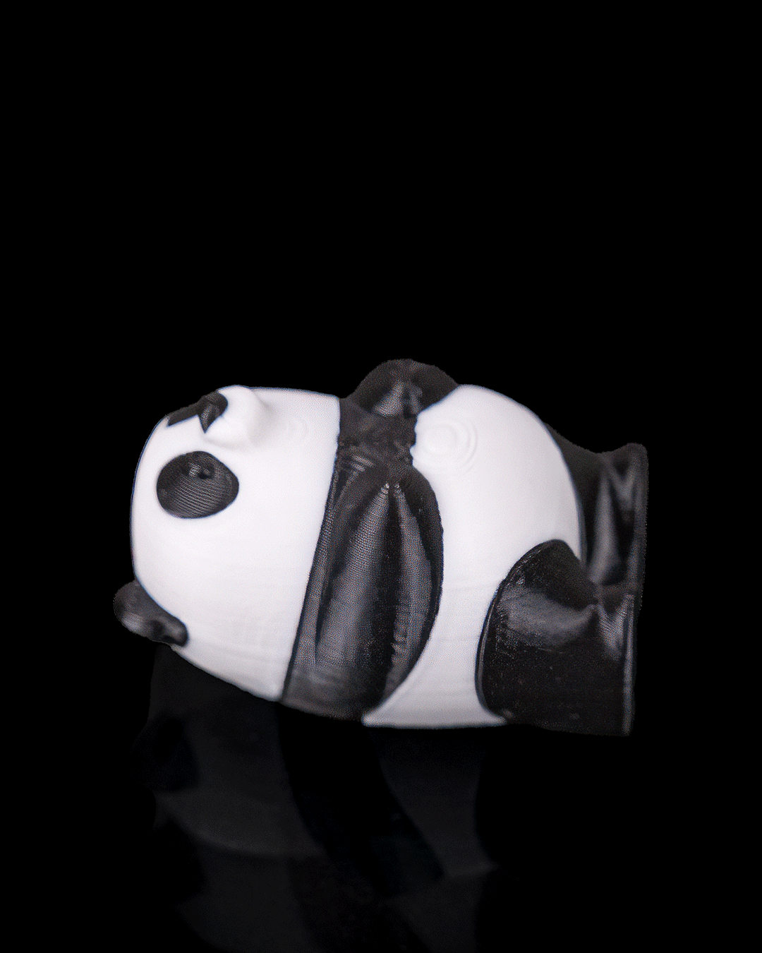 Laying Panda - view 3