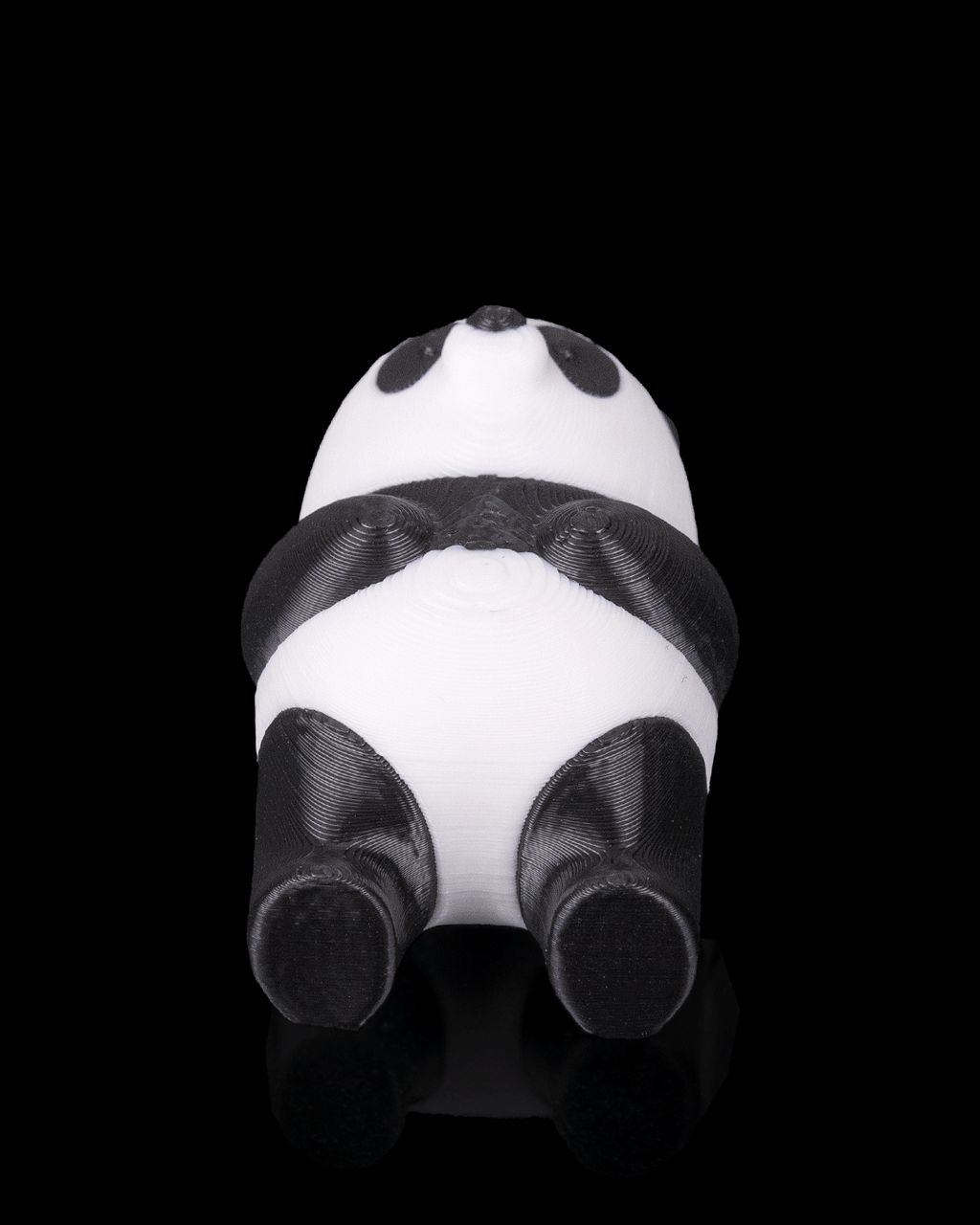 Laying Panda - view 4
