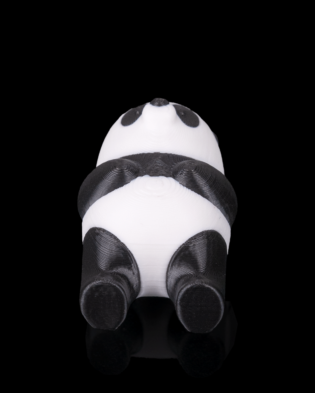 Laying Panda - view 4