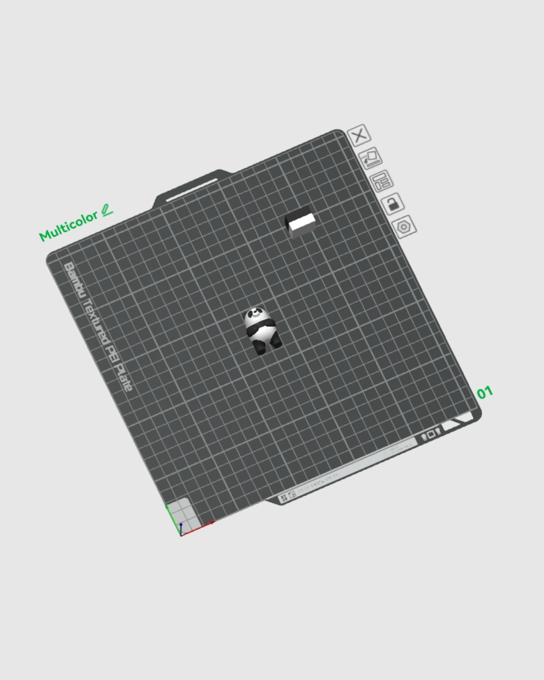Laying Panda - view 8