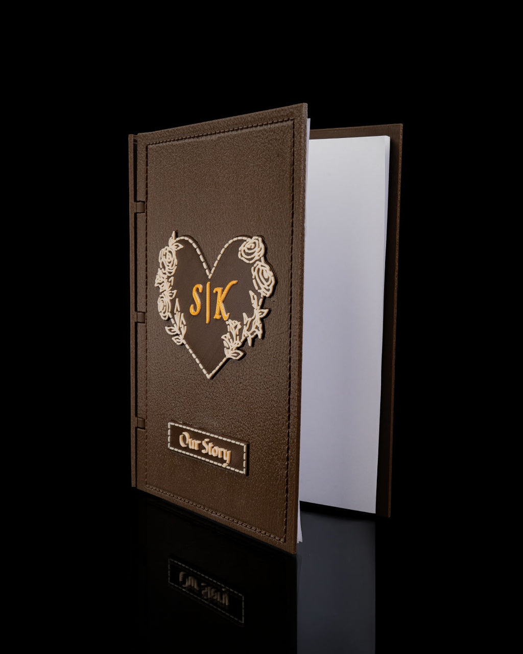 Leather Book Custom Scrapbook - view 4