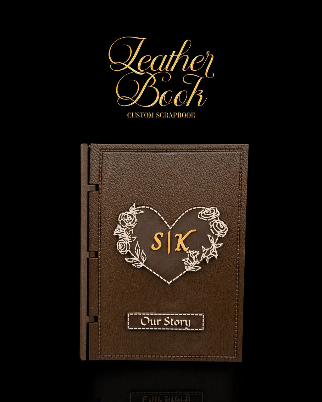 Leather Book Custom Scrapbook