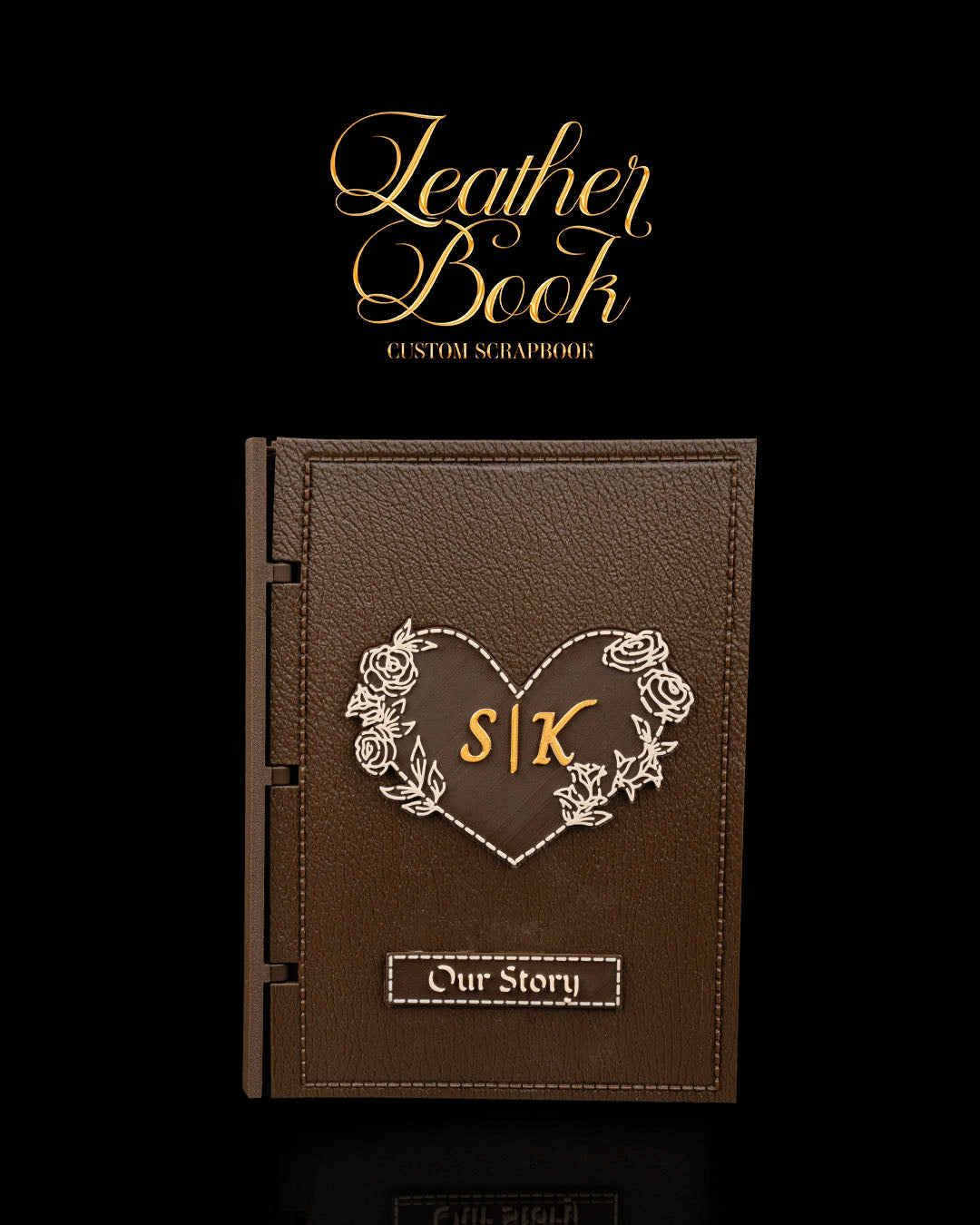 Leather Book Custom Scrapbook