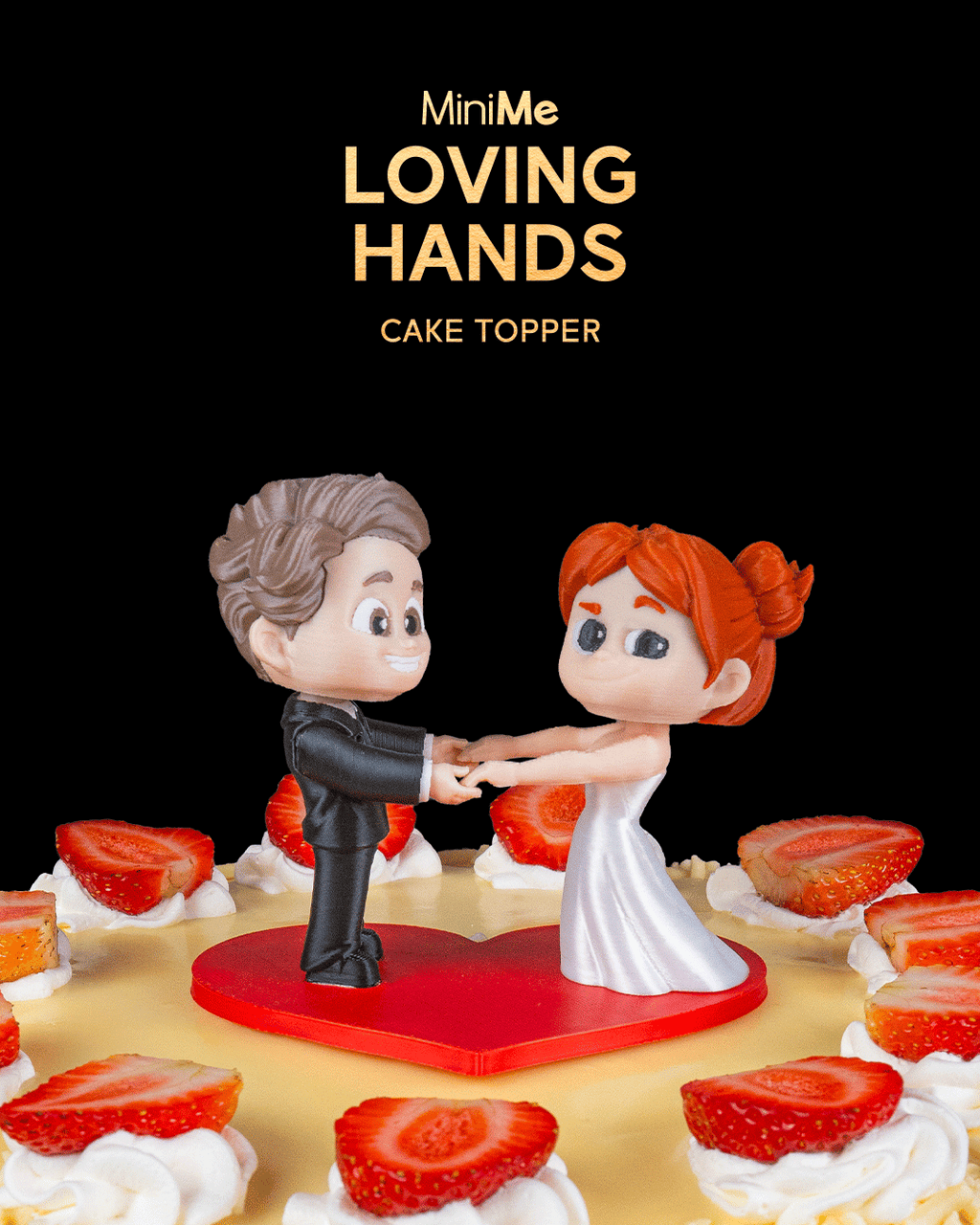 Loving Hands - Cake Topper