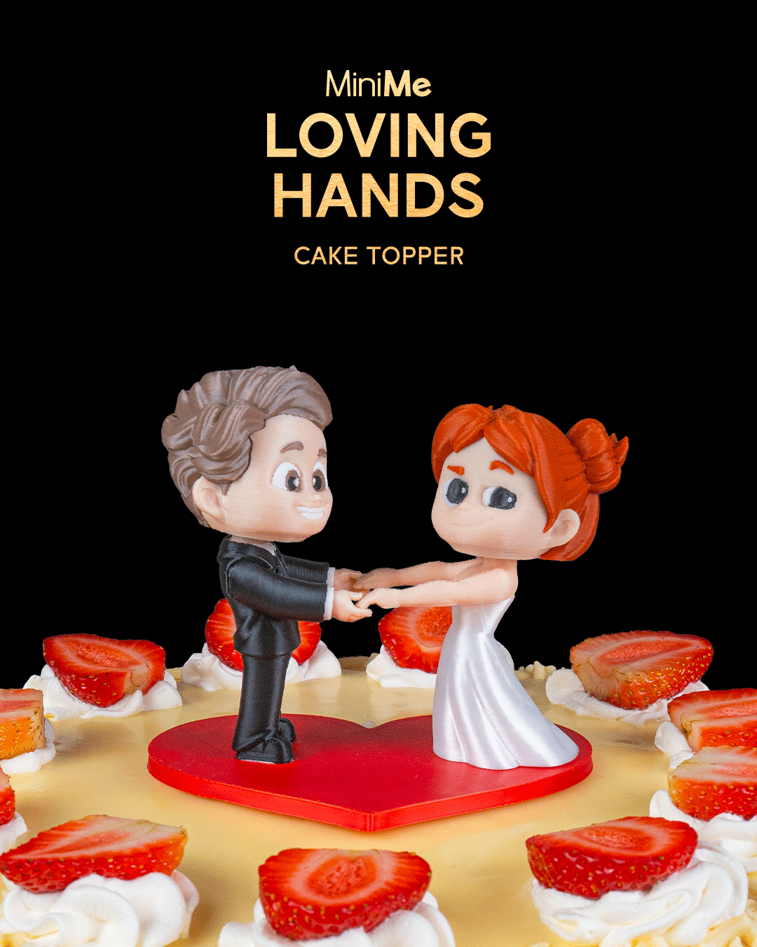 Loving Hands - Cake Topper