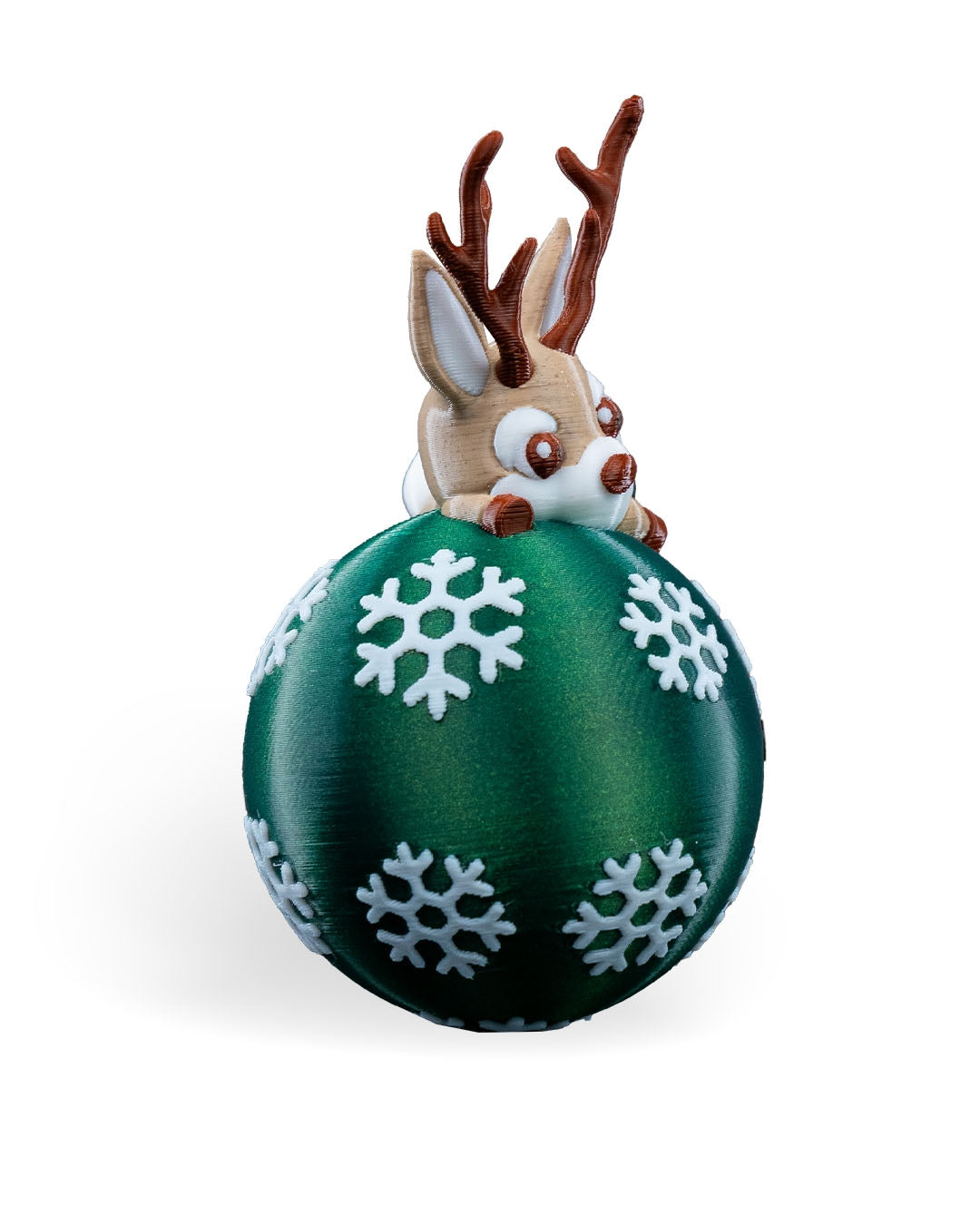 Lying Reindeer Christmas Ornament - view 8