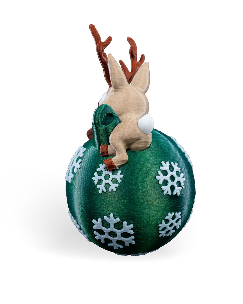 Lying Reindeer Christmas Ornament - view 11