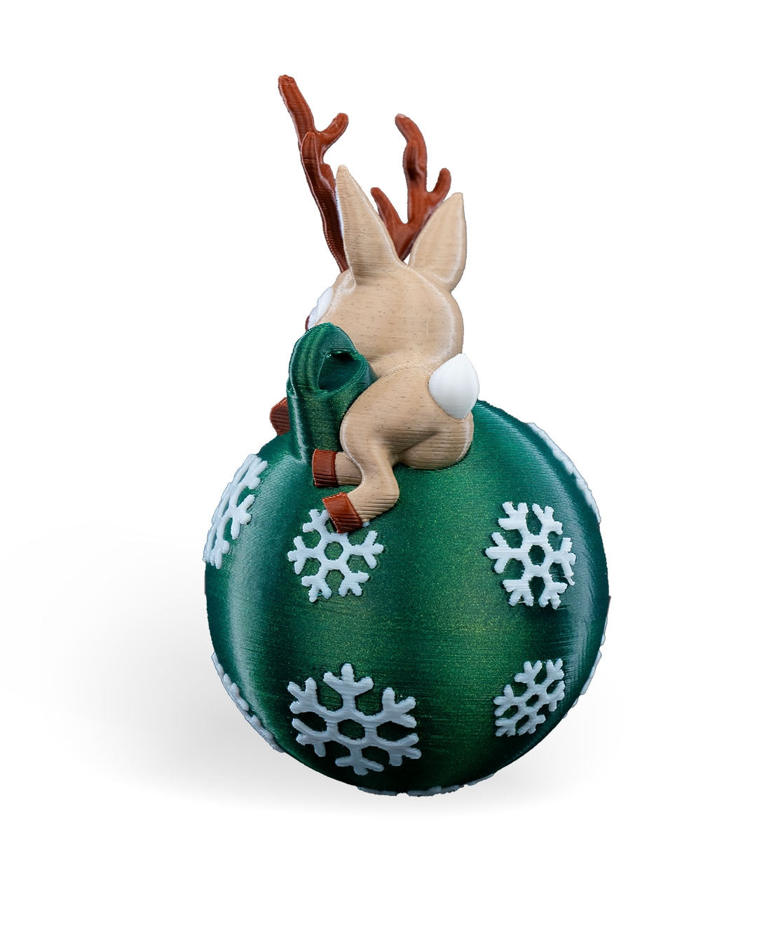 Lying Reindeer Christmas Ornament - view 11