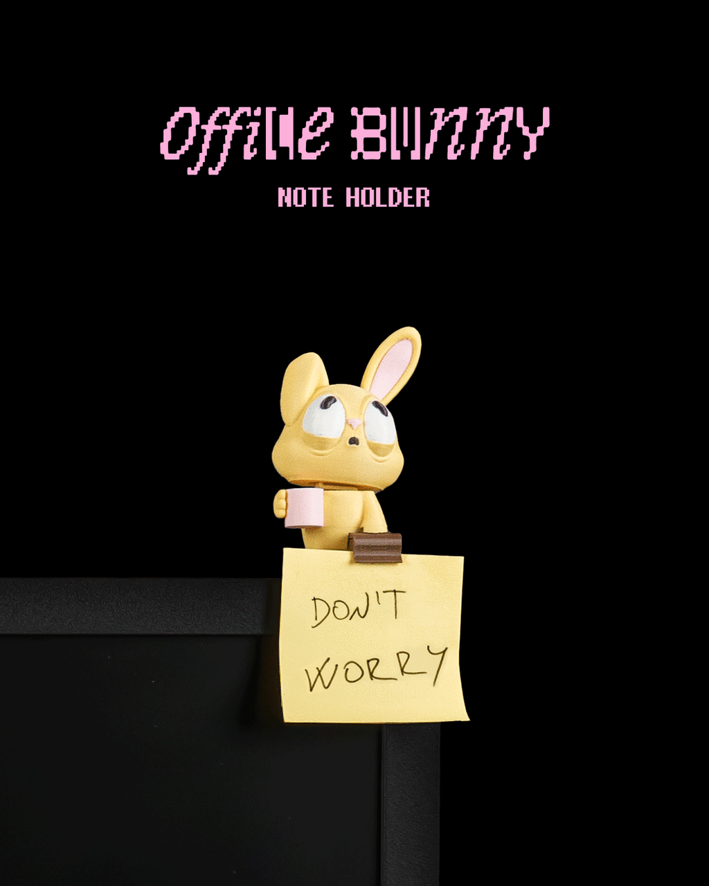 Office Bunny - Note Holder