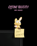 Office Bunny - Note Holder