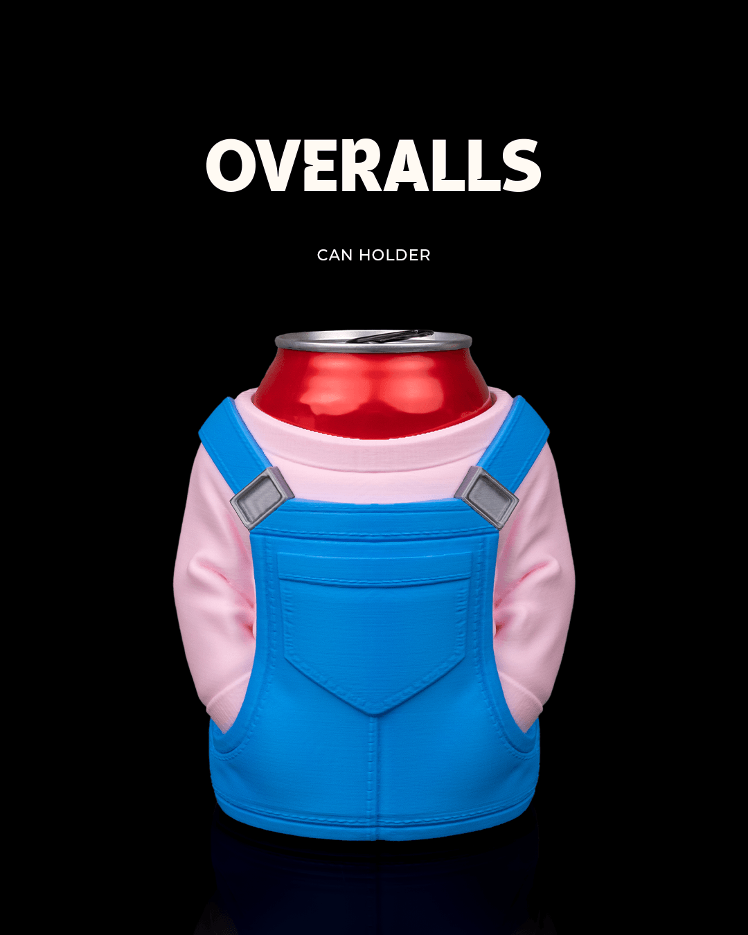 Overalls - Can Holder