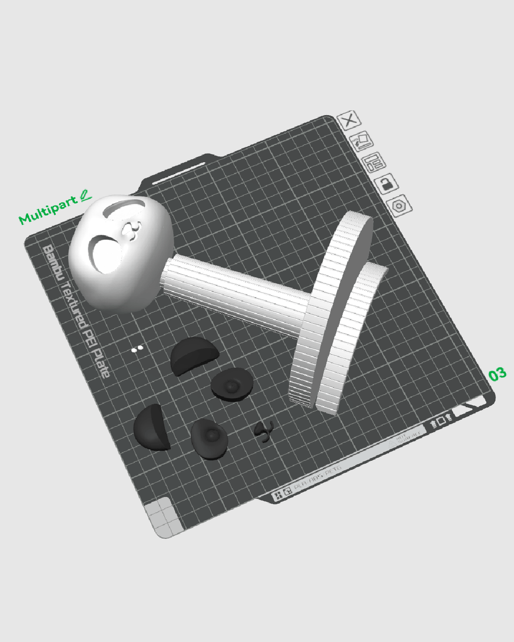 Panda - Headset Holder - view 11