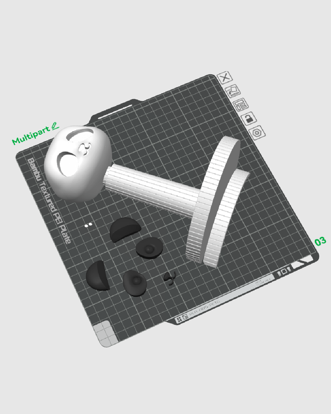 Panda - Headset Holder - view 11