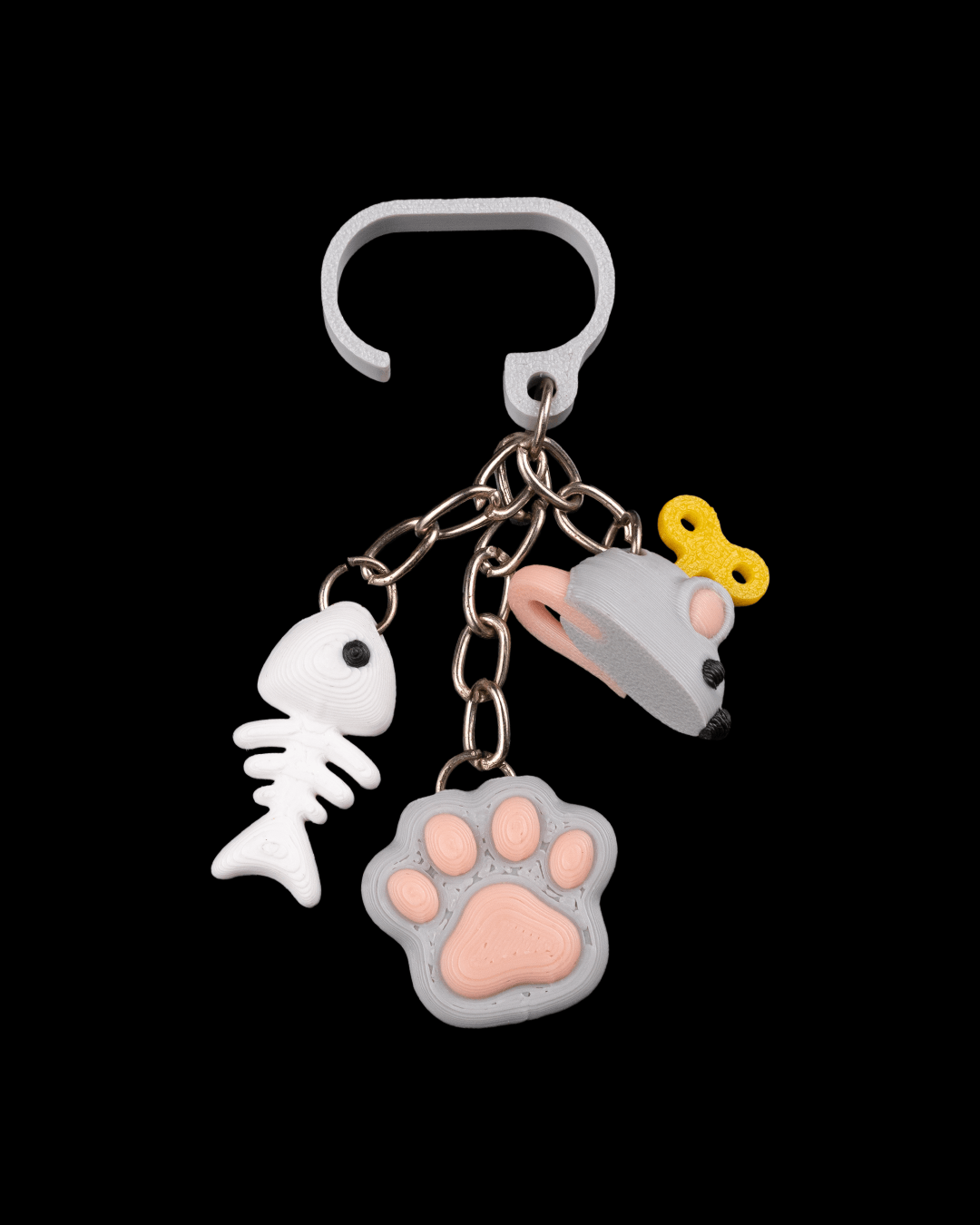 Pawsitively Hydrated - Straw Topper & Charm - view 4