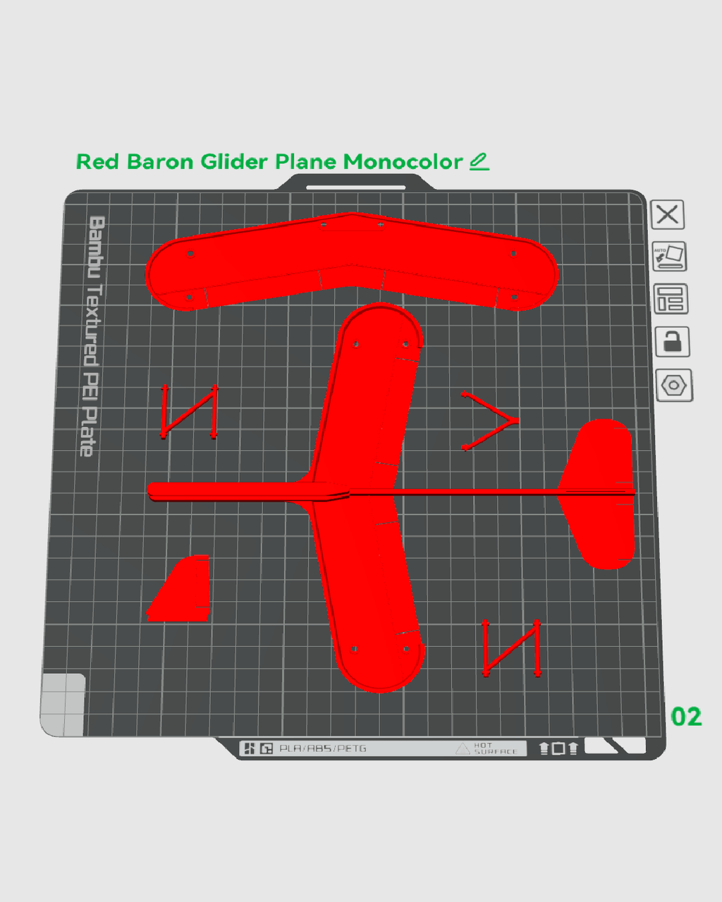 Red Baron - Glider Plane - view 11